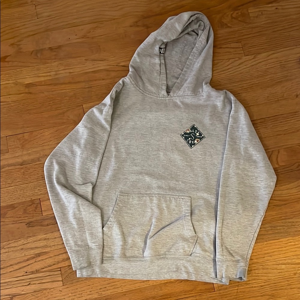 Gray Boys Salty Crew Hoodie